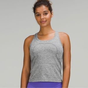 Lululemon swiftly racer back tank top | STRIPED